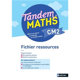 Tandem Maths CM2 - Fichier ressources