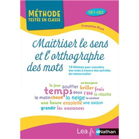 Maîtriser le sens et l'orthographe des mots - Cycle 2