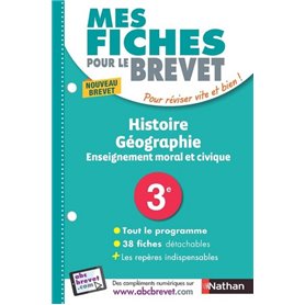 Mes fiches ABC du Brevet Histoire Géographie Enseignement moral et civique