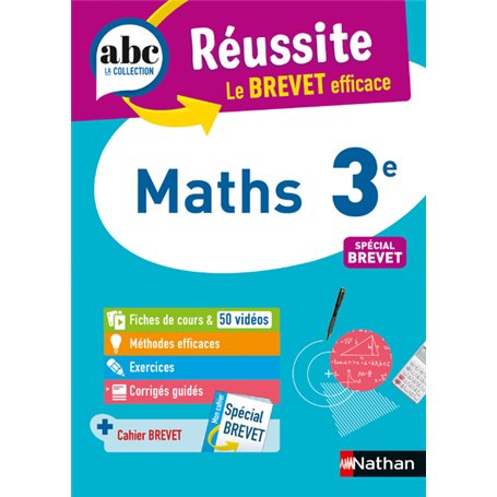 ABC Réussite Maths 3e - Brevet 2023