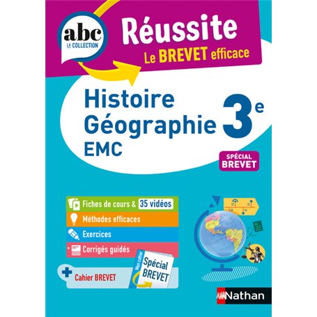 ABC Réussite Histoire-Géo Enseignement moral et civique 3e - Brevet 2023