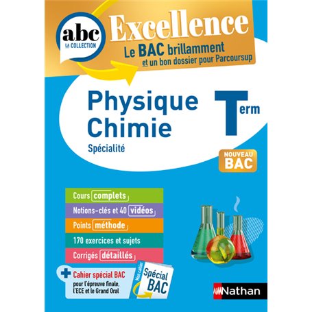 ABC BAC Excellence physique chimie terminale