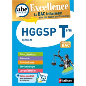 ABC BAC Excellence Histoire Géographie Géopolitique, Sciences politiques, Terminale