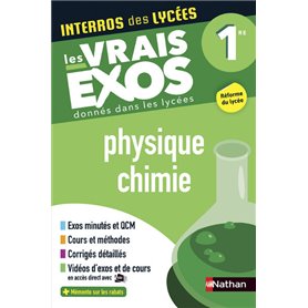 Interros des Lycées Physique Chimie 1re