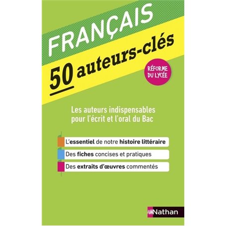 50 auteurs-clés - Français