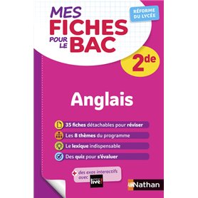 Mes fiches pour le BAC Anglais 2de