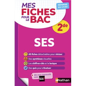 Mes fiches pour le BAC Sciences Economiques et Sociales 2de