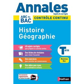 Annales Bac 2024 - Histoire Géographie Terminale- Corrigé