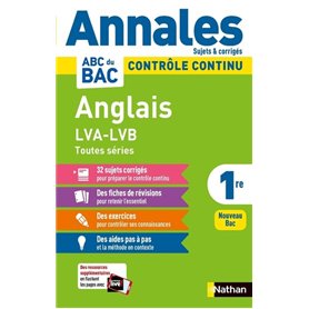 Annales ABC du BAC 2024 Anglais 1re - Corrigé