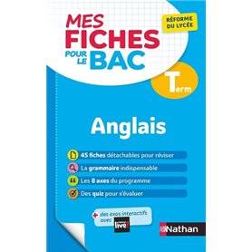 Mes Fiches pour le BAC Anglais Term