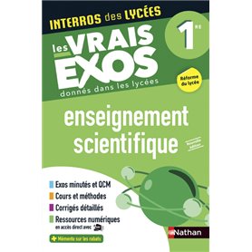 Interros des Lycées Enseignement Scientifique 1re