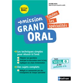 Mission Grand Oral - Toutes les matières