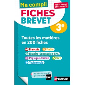 Compil Fiches Brevet Toutes les matières