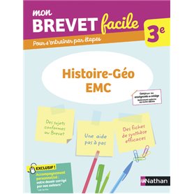 Mon Brevet facile - Histoire-Géo / EMC 3e