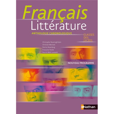 Français Littérature Livre de l'élève