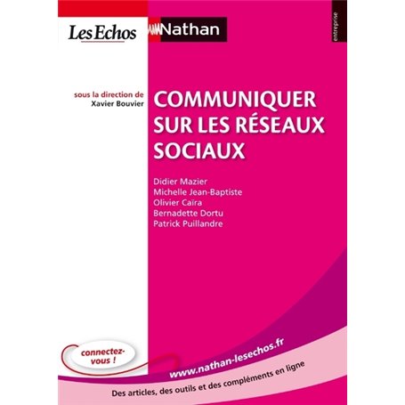 Communiquer sur les réseaux sociaux Entreprise Nathan-Les Echos