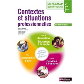 Contextes et situations professionnelles - 2e/1re/Tle Bac Pro ASSP "En structure" élève