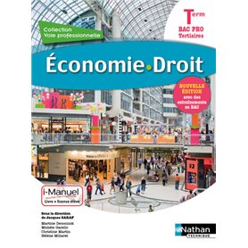 Economie-Droit Term Bac pro - Livre + Licence élève (Voie professionnelle) - 2016