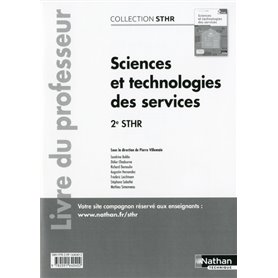 Sciences et technologies des services 2ème (STHR) - professeur - 2016