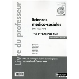 Sciences médico-sociales 1ère/Term Bac pro ASSP option en structure - professeur - 2016