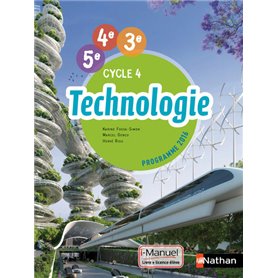 Technologie cycle 4 (5ème/4ème/3ème) - Livre + Licence élève - 2016