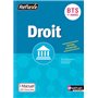 Droit BTS 1ère année (Pochette Réflexe) Livre + Lilence élève 2017