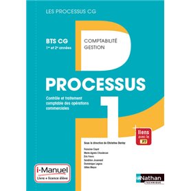 Processus 1 BTS CG 1re et 2e années (Les Processus CG) Livre + licence élève 2017