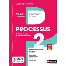 Processus 2 BTS CG 1ère et 2ème années (Les Processus CG) Livre + licence élève 2017