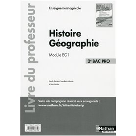 Histoire Géographie - Module EG1 - 2ème BAC PRO Agricole - Professeur 2017