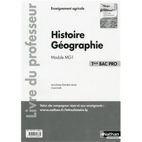 Histoire et Géographie - Module MG 1 - Term Bac pro Agricole - Professeur 2017