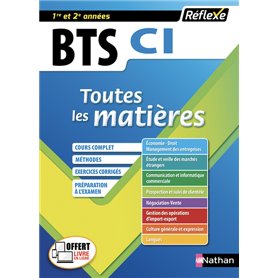 BTS CI Commerce international (Toutes les matières - Réflexe N° 15) - 2018