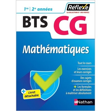 Mathématiques - BTS CG 1ère/2ème années (Guide Réflexe N°67) - 2019