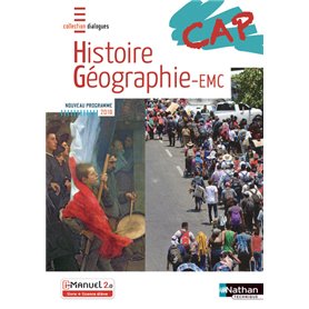 Histoire-Géographie EMC - CAP (Dialogues) Livre + licence élève 2019