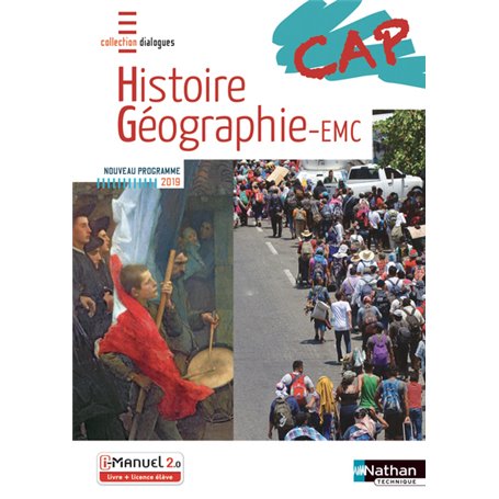 Histoire-Géographie EMC - CAP (Dialogues) Livre + licence élève 2019