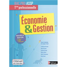 Economie et gestion - Term Bac pro ASSP - Livre + licence élève - 2019