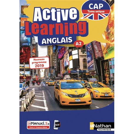 Active Learning Anglais CAP A2 - tome unique - Livre + Licence élève 2019