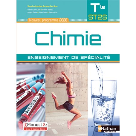 Chimie Term ST2S - Enseignement de spécialité - Livre + licence élève - 2020