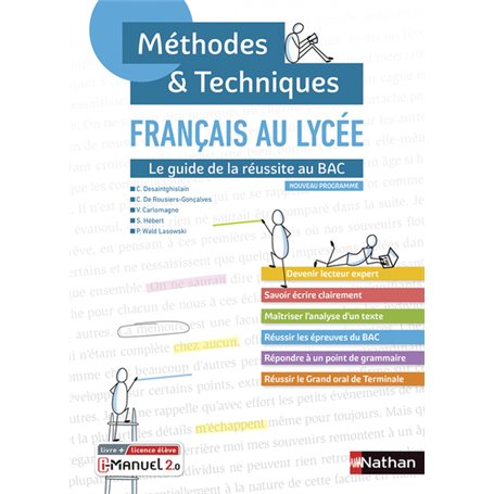 Français (M et T) Le guide de la réussite au BAC - Classes des lycées - Livre + licence élève