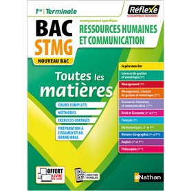 Ressources humaines et communication - 1ère/Term STMG (Toutes les matières - Réflexe N°2) 2020 - Tom