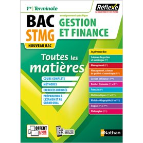 Gestion et Finance - 1ère/Term STMG (Toutes les matières - Réflexe N°3) 2020 - Tome 3