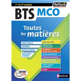 Management commercial opérationnel - BTS MCO 1/2 - (Toutes les matières - Réflexe N° 7) - 2020