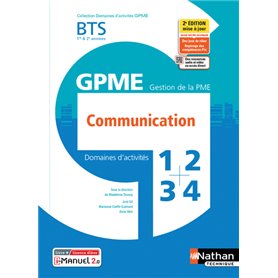 Communication BTS Gestion de la PME 1ère/2ème années (DOM ACT GPME) Livre + licence élève - 2021