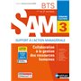 Collaboration à la gestion des RH - BTS SAM 1e/2e années (DOM ACT SAM) Livre + licence élève 2021