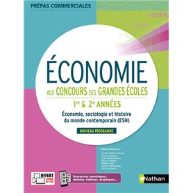 Économie aux concours des grandes écoles - 1ère et 2ème années 2021