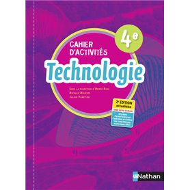 Technologie - Cahier d'activités 4ème - Elève 2021