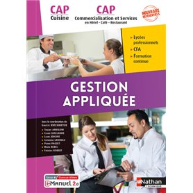 Gestion appliquée CAP Cuisine/ CAP Commercialisation et Services en Hôtel - Café - Restaurant 1ère e