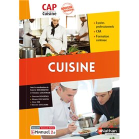 Cuisine - CAP Cuisine 1ère/2ème années 2021 + Licence numérique