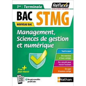 Spécialité Management, sciences de gestion et numérique STMG - 1re/Term (Guide Réflexe) 2022 - N° 27