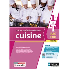 Culture professionnelle de la cuisine 1re/Term Bac pro Cuisine - Livre + Licence élève 2022