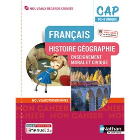Français Histoire Géographie CAP Regards Croisés - Livre + Licence élève - 2022